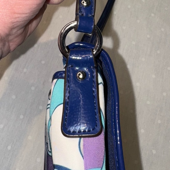 Coach Signature Soho Daisy Scarf Print Crossbody Shoulder Bag F46884 - Picture 6 of 7